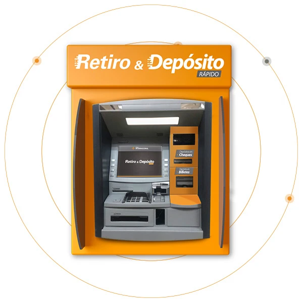 Cajero automatico retiro deposito rapido